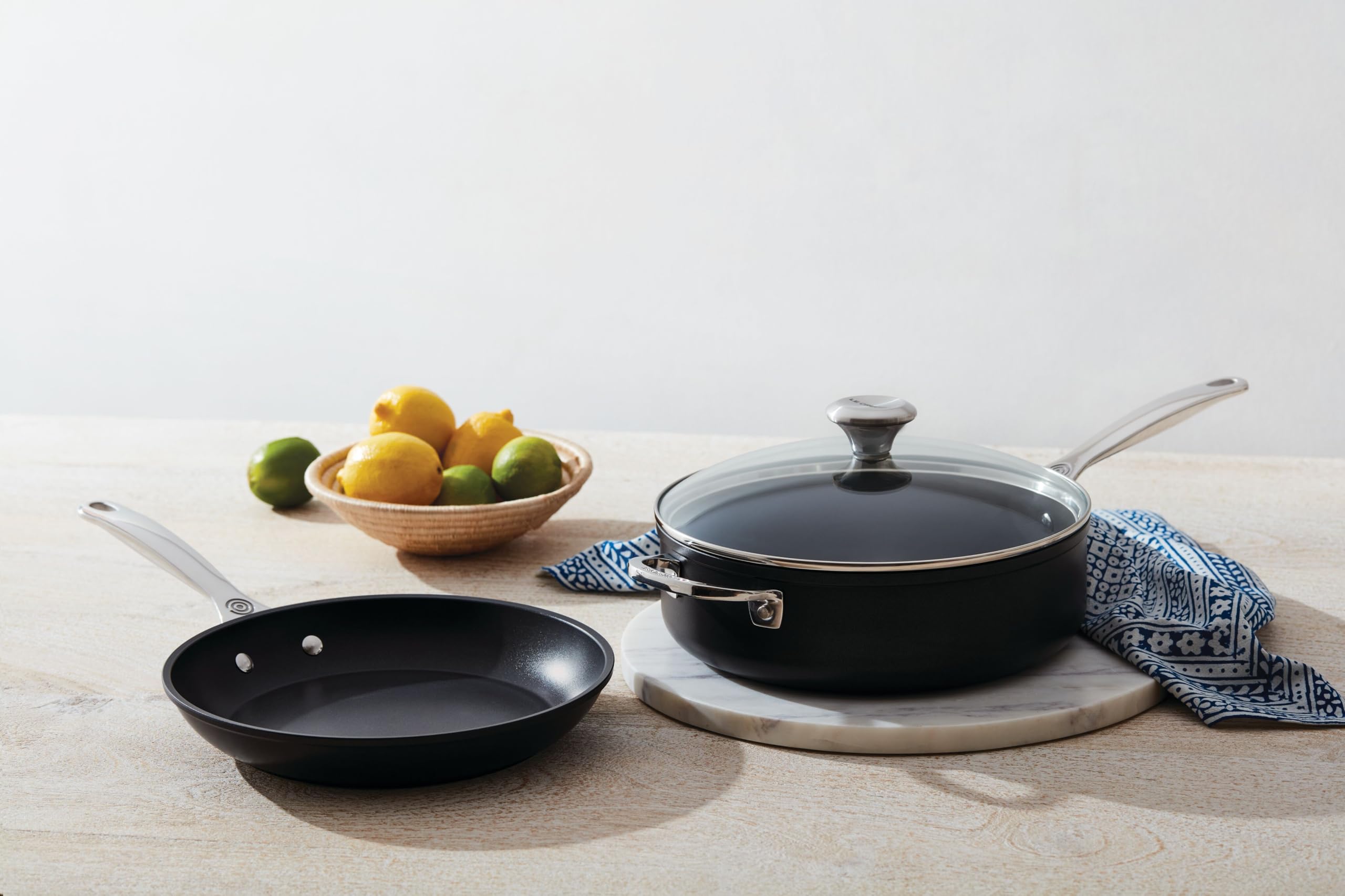 Amazon.co.jp: Le Creuset 強力ノンスティックプロソテーパン ガラス蓋